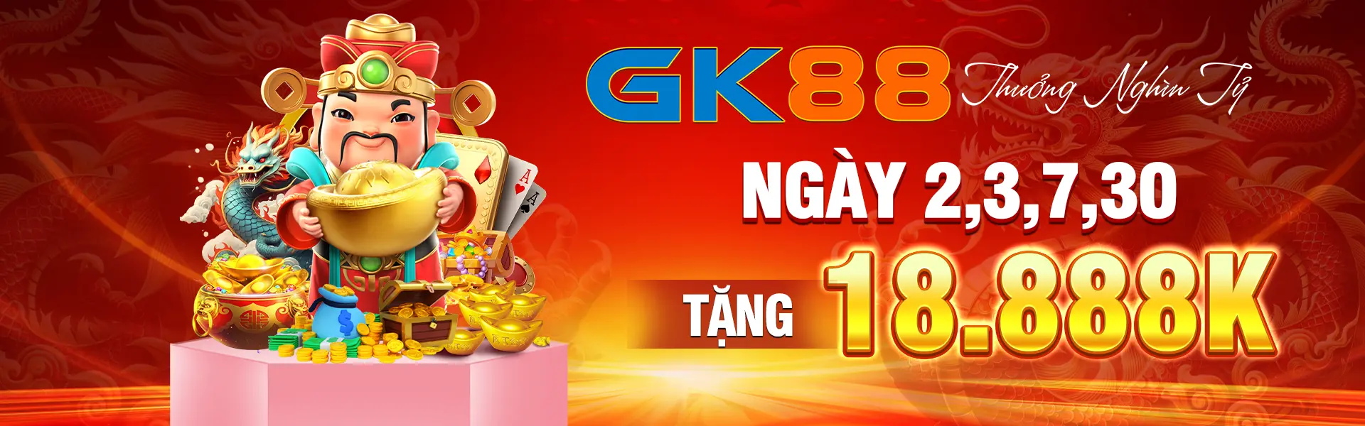 Thưởng ngày vàng gk88